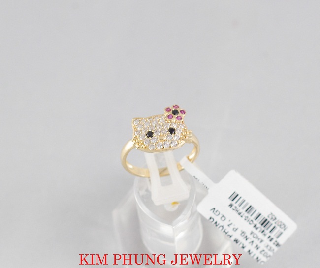 Nhẫn hello kitty