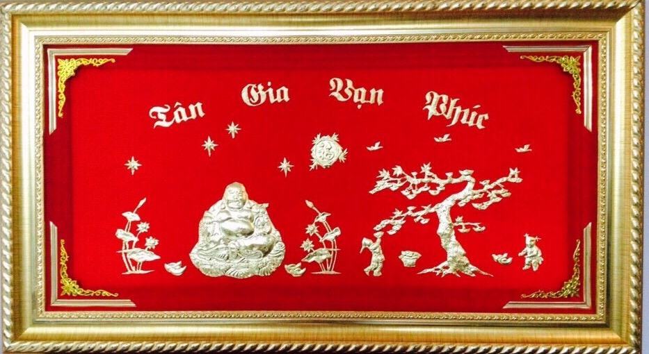 Khánh vàng tân gia hạnh phúc